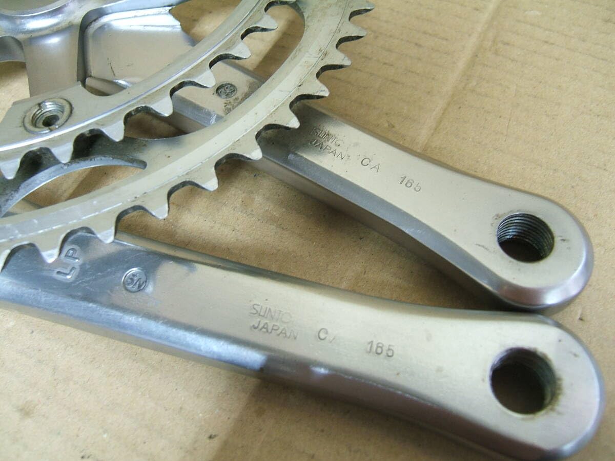 Amazon.co.jp: クランクセット 165mm-52-42T SUNTOUR cyclone